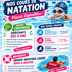 Places disponibles !!