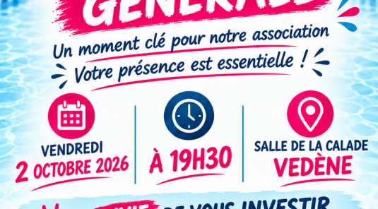 📢 Jour J pour notre AG